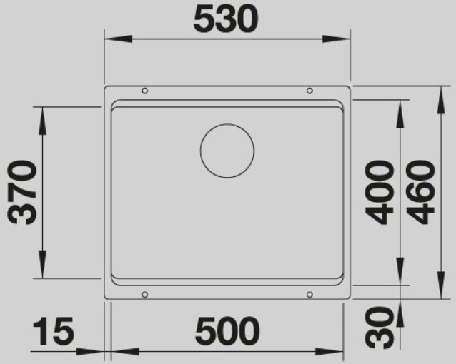 Blanco -  Etagon 500-U - Silgranit Eviye