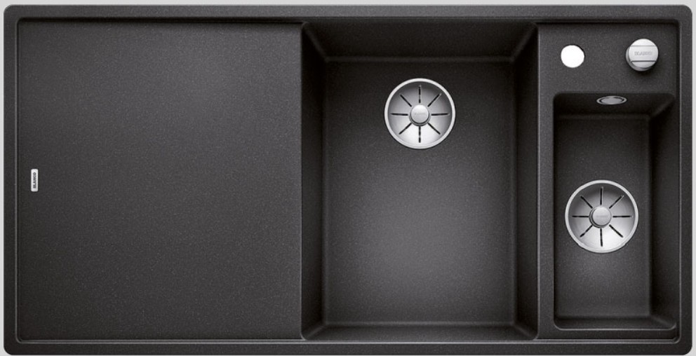 Blanco -  Axia III 6 S Cam Kesma Tahtalı Silgranit Eviye