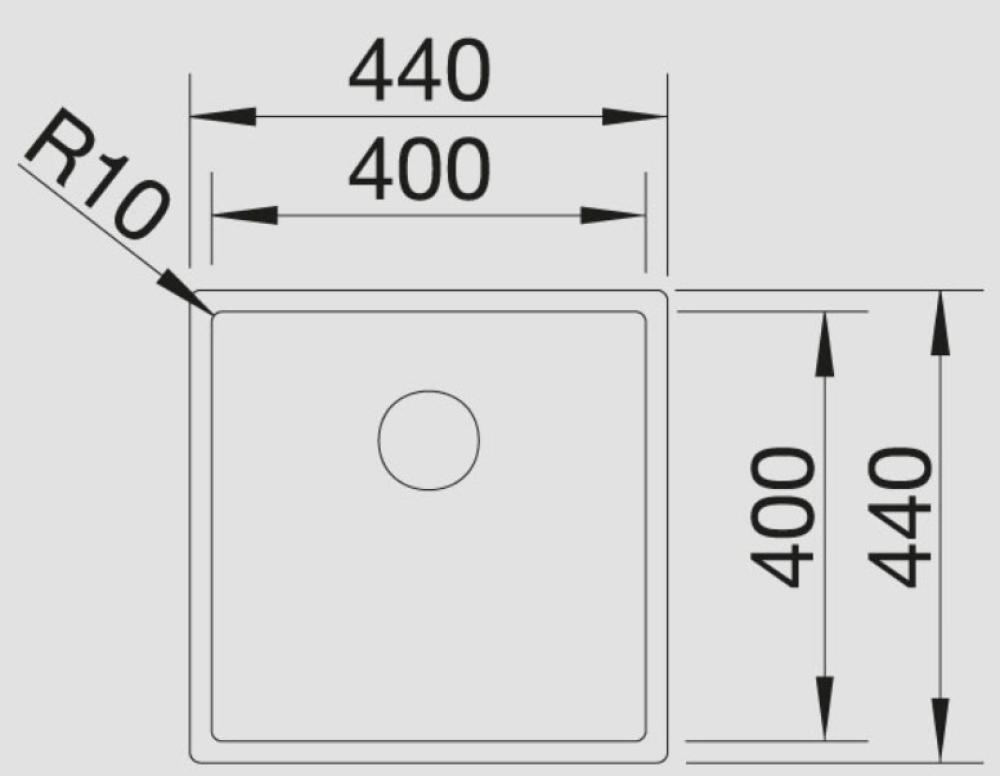 Blanco -  Claron 400 - IF - Paslanmaz Çelik Eviye
