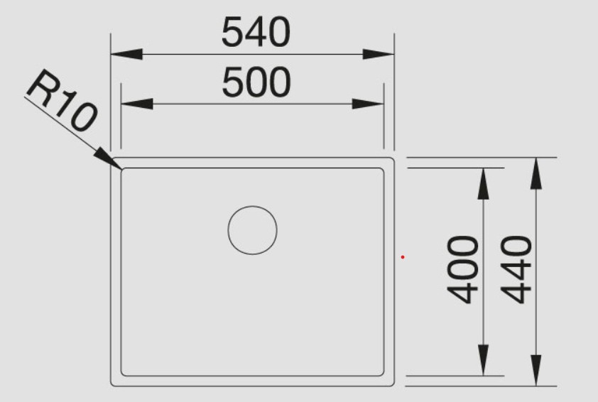 Blanco -  Claron 550-IF - Paslanmaz Çelik Eviye
