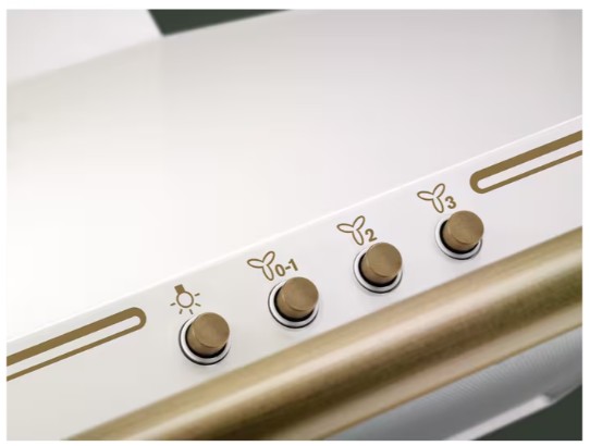 EFC226V - Electrolux - 300 Serisi  420 m³/h 60 cm Duvar Tipi Rococo Krem Rustik Davlumbaz