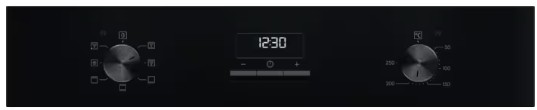 LOH3H00BK - Electrolux - 300 Serisi Convection AquaClean Temizleme Sistemli 65 lt Siyah Ankastre Fırın