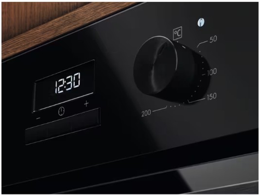 LOH3H00BK - Electrolux - 300 Serisi Convection AquaClean Temizleme Sistemli 65 lt Siyah Ankastre Fırın
