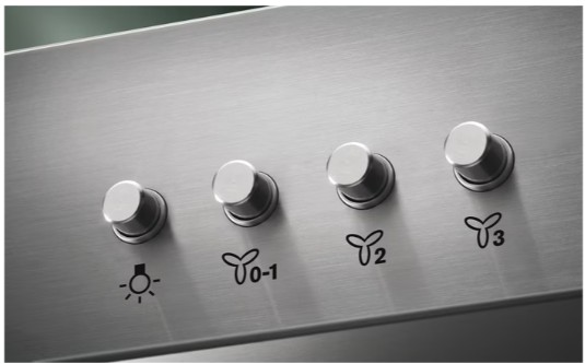 LFT529X - Electrolux - 500 Serisi ExtractionTech Plus  600 m³/h 90 cm Duvar Tipi Inox T Tasarım Davlumbaz