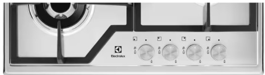 EGS6436SX - Electrolux - 60 cm Gazlı Döküm Izgaralı WOK Inox Ankastre Ocak