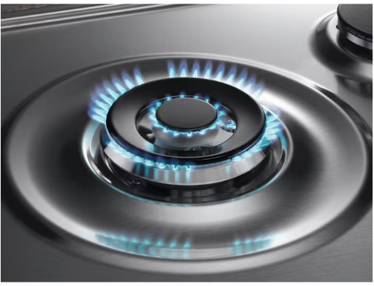 EGS6436SX - Electrolux - 60 cm Gazlı Döküm Izgaralı WOK Inox Ankastre Ocak