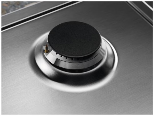 KGS6424SX - Electrolux - 60 cm Gazlı Emaye Izgaralı Inox Ankastre Ocak