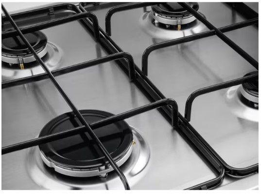 KGS6404SX - Electrolux - 60 cm Gazlı Emaye Izgaralı Inox Ankastre Ocak