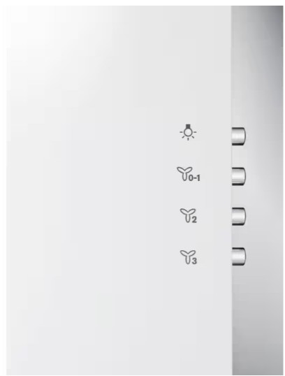 LFV326W - Electrolux - 600 Serisi ExtractionTech 600 m³/h 60 cm Duvar Tipi Beyaz Cam Davlumbaz