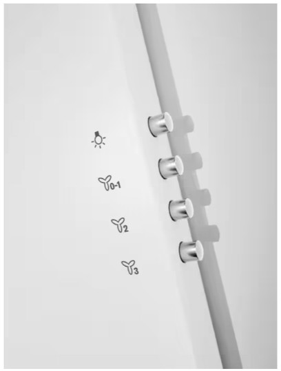 LFV326W - Electrolux - 600 Serisi ExtractionTech 600 m³/h 60 cm Duvar Tipi Beyaz Cam Davlumbaz