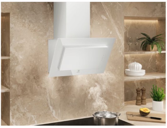 LFV326W - Electrolux - 600 Serisi ExtractionTech 600 m³/h 60 cm Duvar Tipi Beyaz Cam Davlumbaz