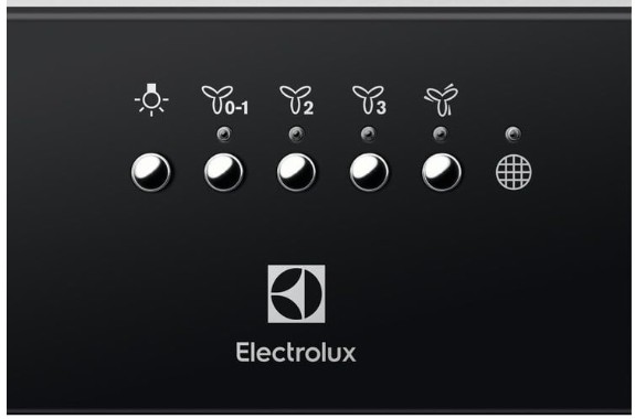 CFG526R - Electrolux - 600 Serisi Hob2Hood® 600 m³/h 53 cm Ankastre Siyah Davlumbaz