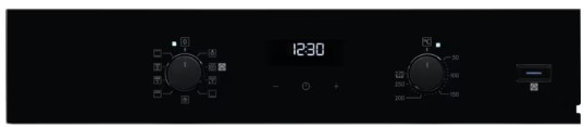 EOD5H70Z - Electrolux - 600 Serisi SteamBake Buhar Destekli AquaClean Temizleme Sistemli 72 lt Siyah Ankastre Fırın