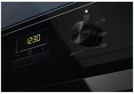 EOF3H50BK - Electrolux - 600 Serisi SurroundCook AquaClean Temizlik Sistemli 65 lt Siyah Ankastre Fırın