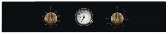 EOA5220FOR - Electrolux - 600 Serisi SurroundCook Katalitik ve AquaClean Temizlik Sistemli 72 lt Rococo Siyah Rustik Ankastre Fırın