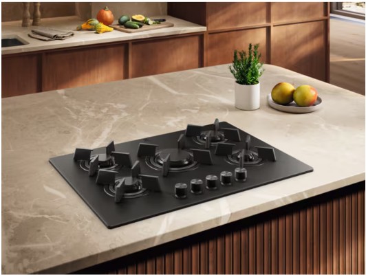 KGG753723L - Electrolux - 700 Serisi 75 cm Gazlı Siyah Mat Cam Ankastre Ocak