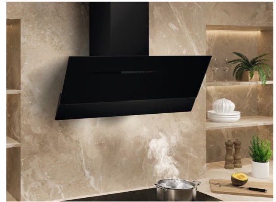 LFV619Z - Electrolux - 700 Serisi Breeze 710 m³/h 90 cm Duvar Tipi Mat Siyah Cam Davlumbaz