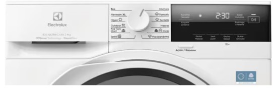 EW8D394MT - Electrolux - 700 Serisi DelicateCare 9 kg Inverter 3DSense Buharlı Kurutma Makinesi