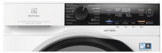 EW7W4602QT - Electrolux - 700 Serisi SteamCare 11/7 kg 1600 Devir UniversalDose Wi-Fi Kurutmalı Çamaşır Makinesi