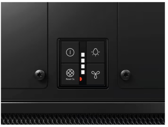 LFK819K - Electrolux - 800 Serisi SilenTech 730 m³/h 90 cm Mat Siyah Tavan Tipi Davlumbaz