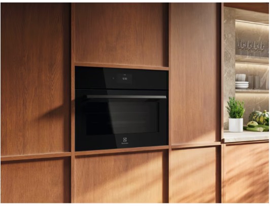 LVL9E2XZ - Electrolux - 900 Serisi CombiQuick® MealAssist Mikrodalgalı Wi- Fi 44 lt Siyah 45 cm Kompakt Ankastre Fırın