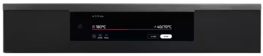 KVLAE2ST - Electrolux - 900 Serisi CombiQuick® ProAssist Mikrodalgalı Wi- Fi 44 lt Mat Siyah 45 cm Kompakt Ankastre Fırın