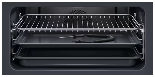 KVLAE2ST - Electrolux - 900 Serisi CombiQuick® ProAssist Mikrodalgalı Wi- Fi 44 lt Mat Siyah 45 cm Kompakt Ankastre Fırın