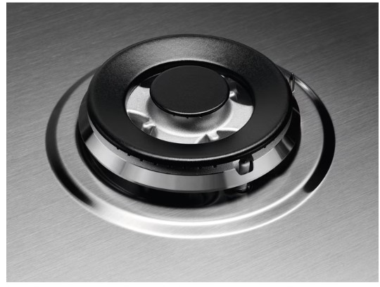 KGS75362XX - Electrolux - EasyClean yüzeyli 75 cm Gazlı Döküm Izgaralı WOK Inox Ankastre Ocak