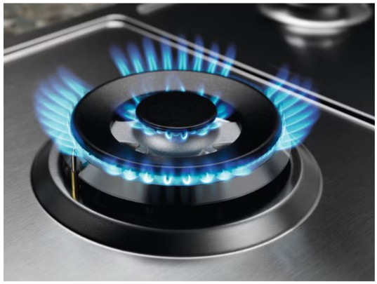 KGS75362XX - Electrolux - EasyClean yüzeyli 75 cm Gazlı Döküm Izgaralı WOK Inox Ankastre Ocak